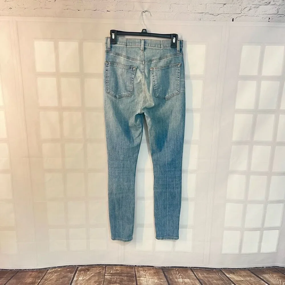 Reformation Cyprus wash ultra high & skinny jeans size 28